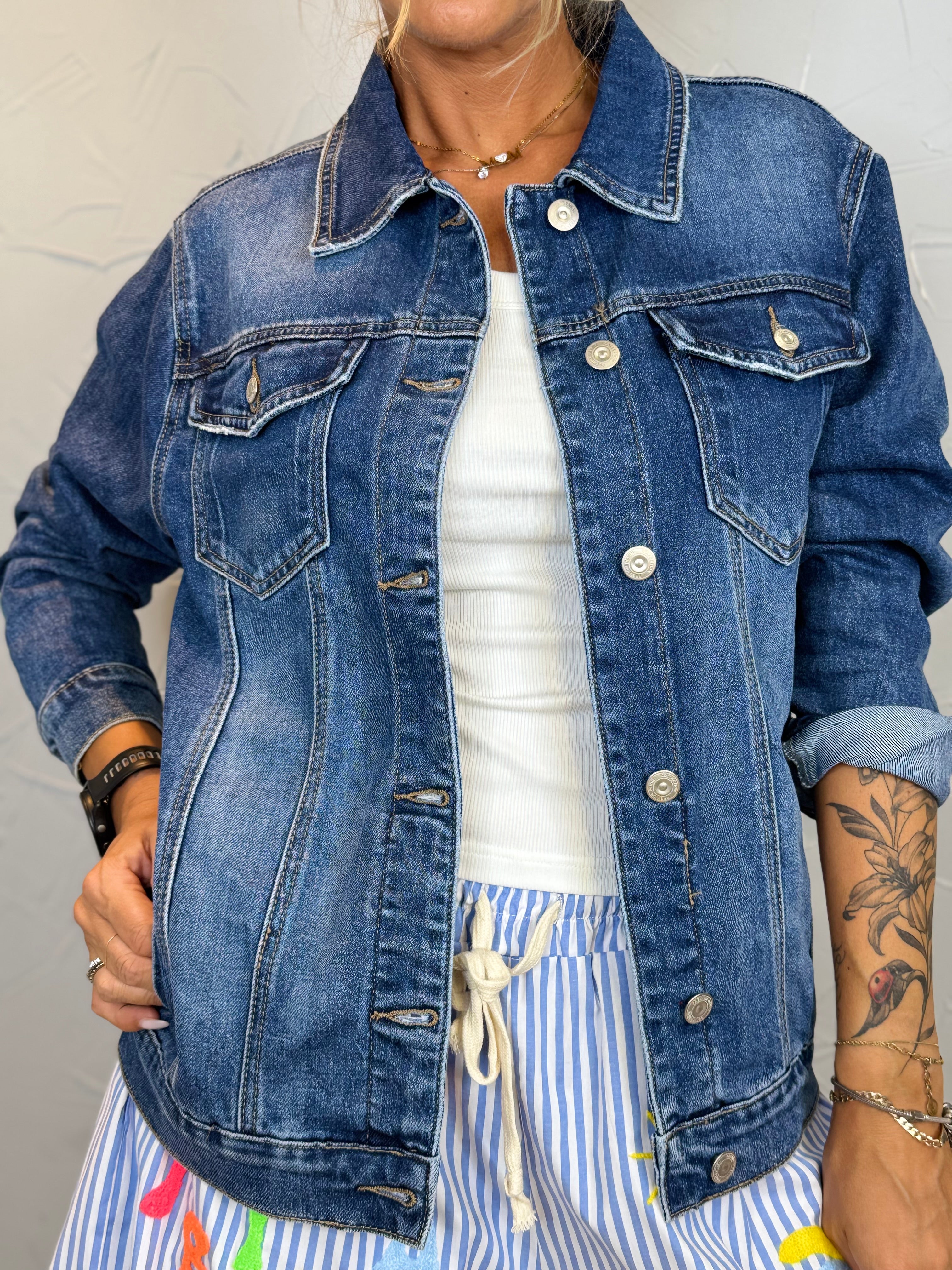 Giubbotto in jeans