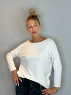 T-shirt taglio laser manica lunga