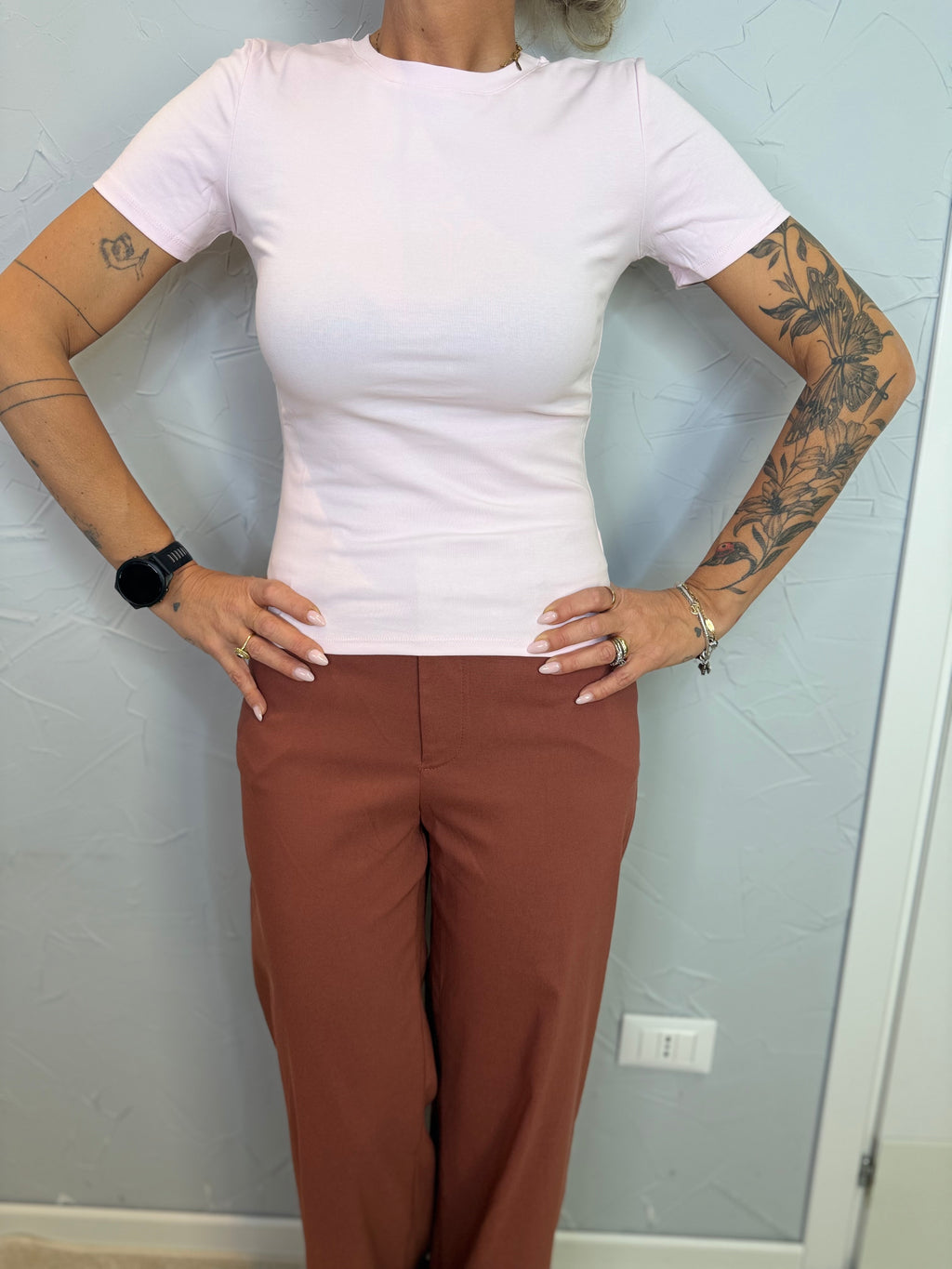 T-shirt basic lumina