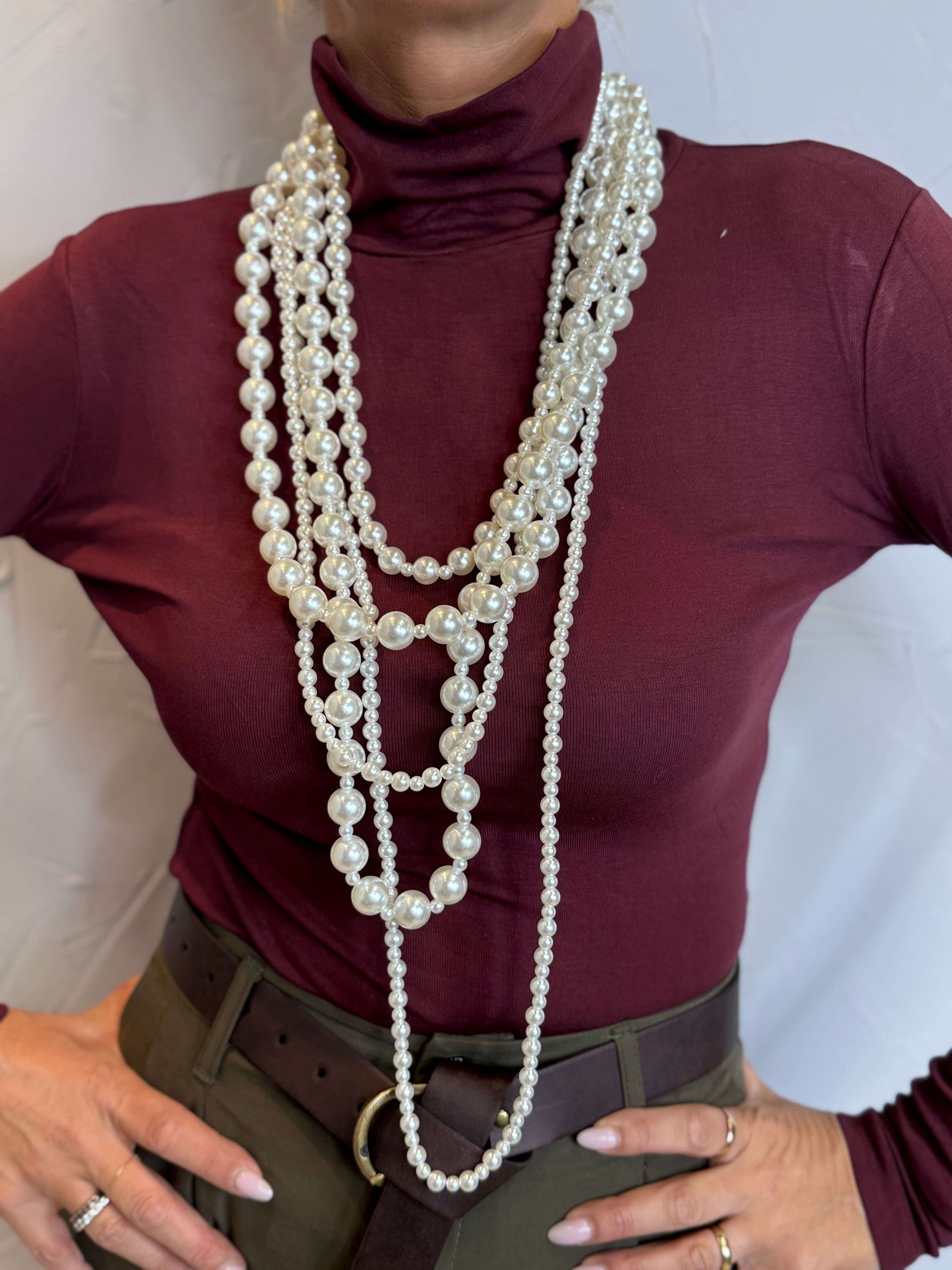 Collana perle Madrid