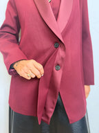 Giacca Borgogna