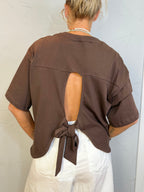 T-shirt fiocco