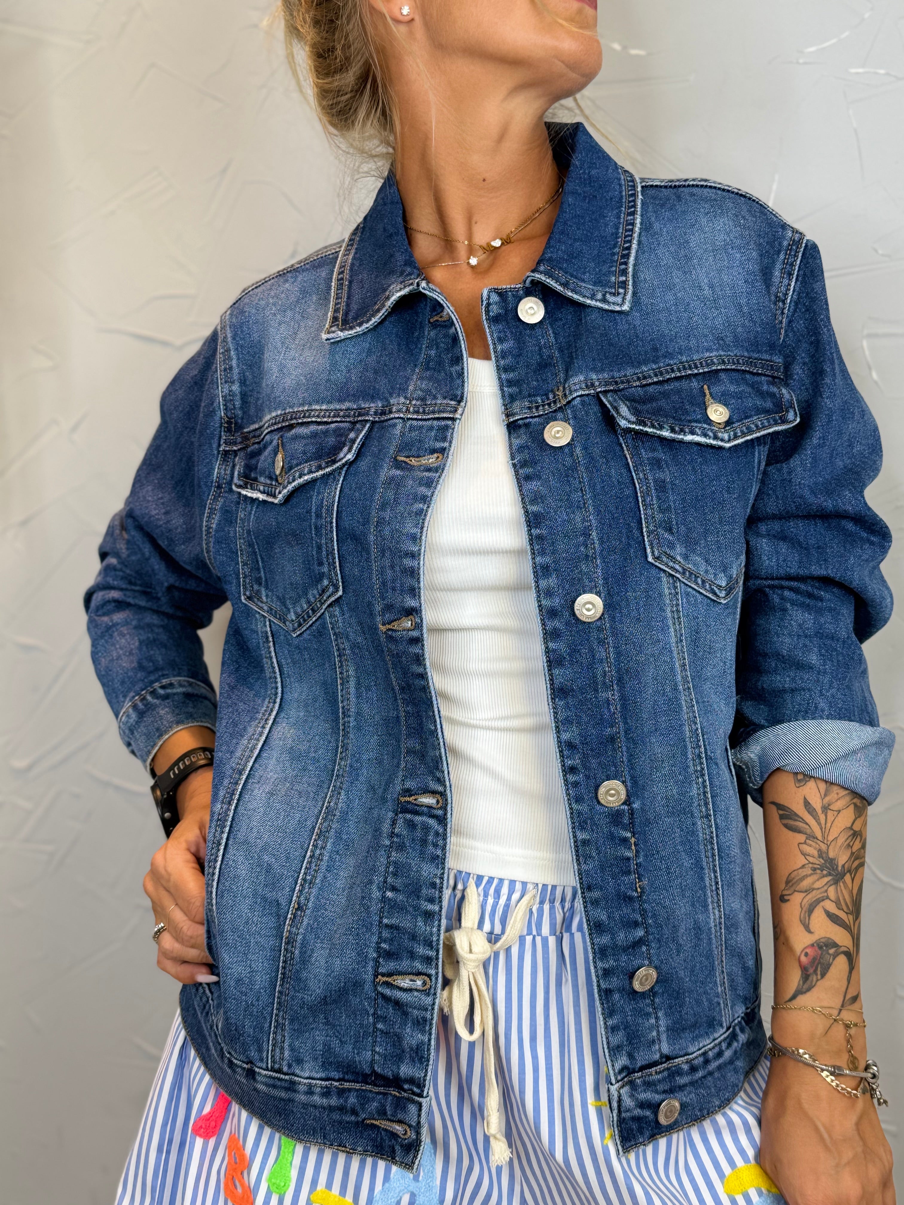 Giubbotto in jeans