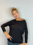 T-shirt taglio laser manica lunga