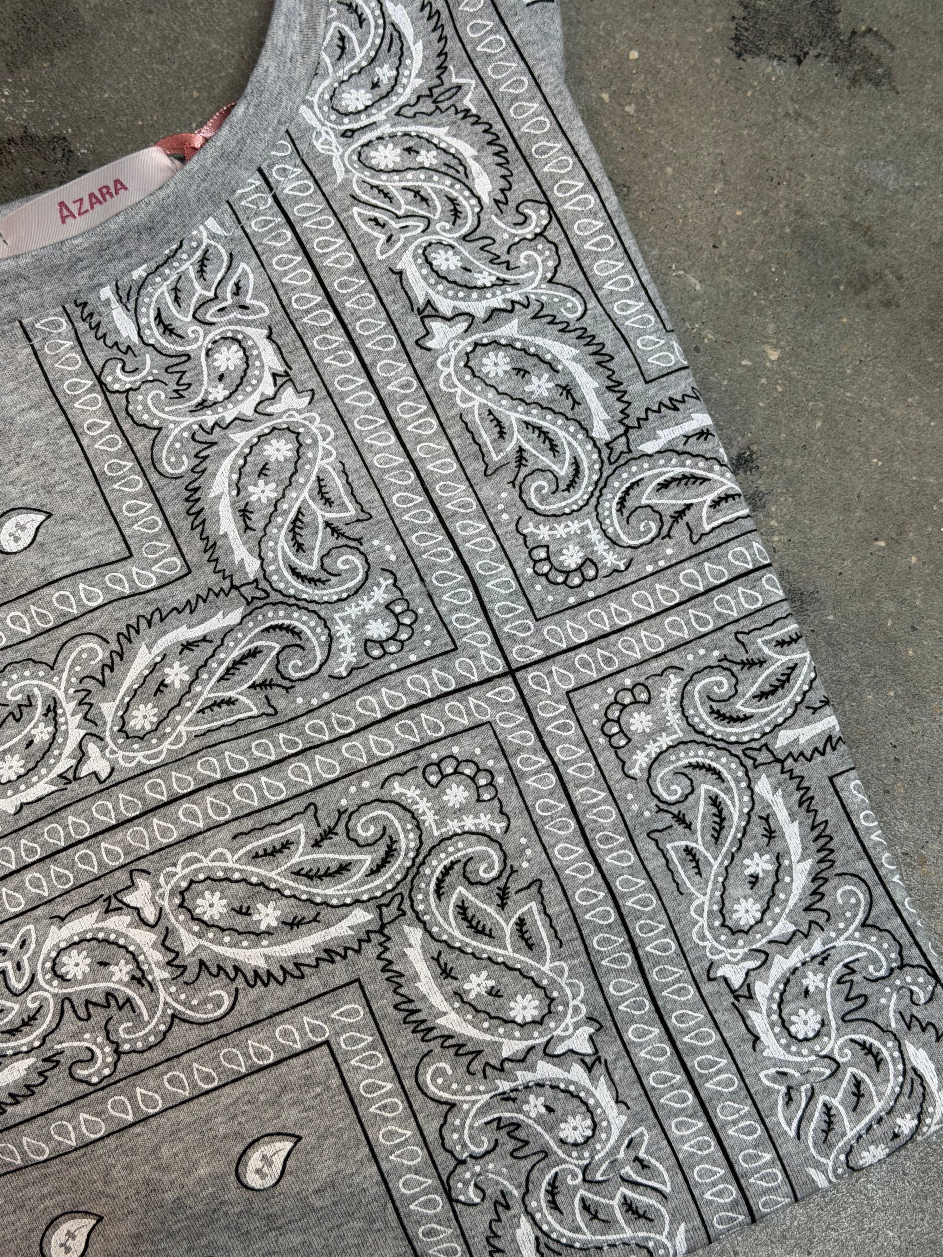 T-shirt bandana cotone