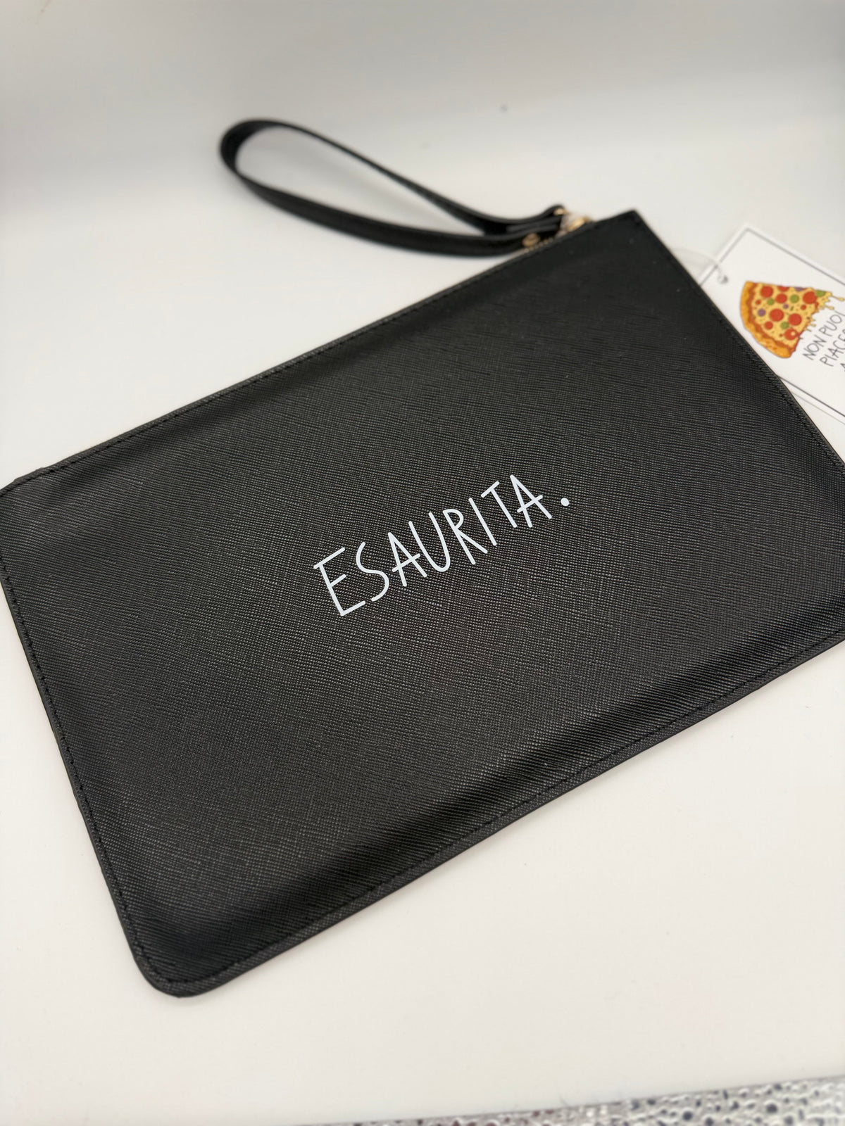 Pochette scritta