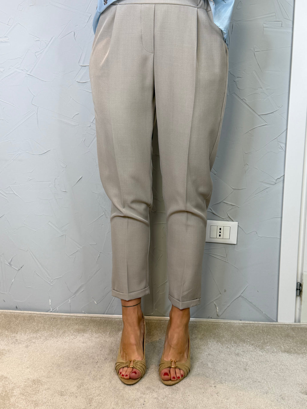Pantalone contrasto
