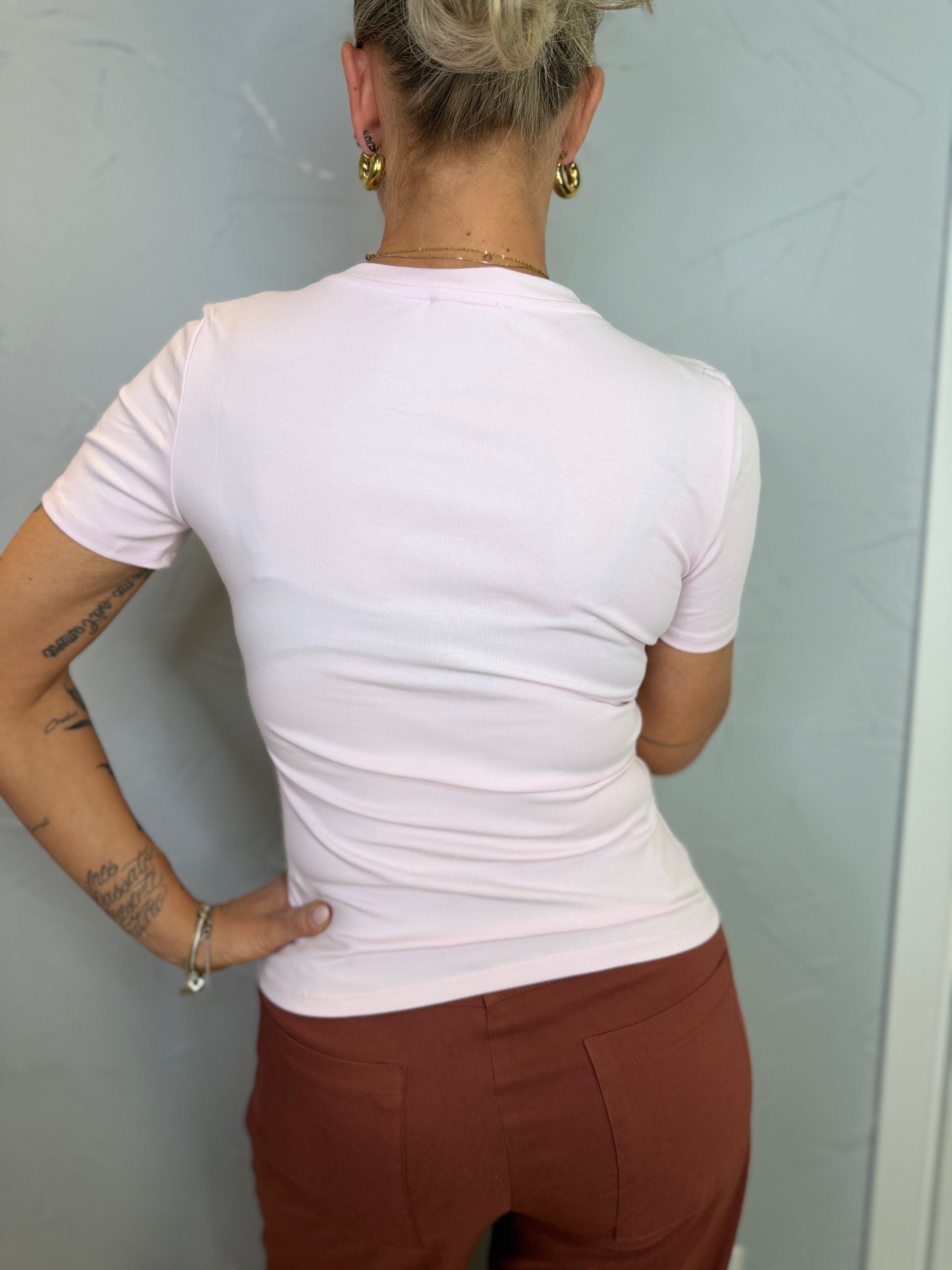 T-shirt basic lumina