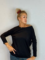 T-shirt taglio laser manica lunga