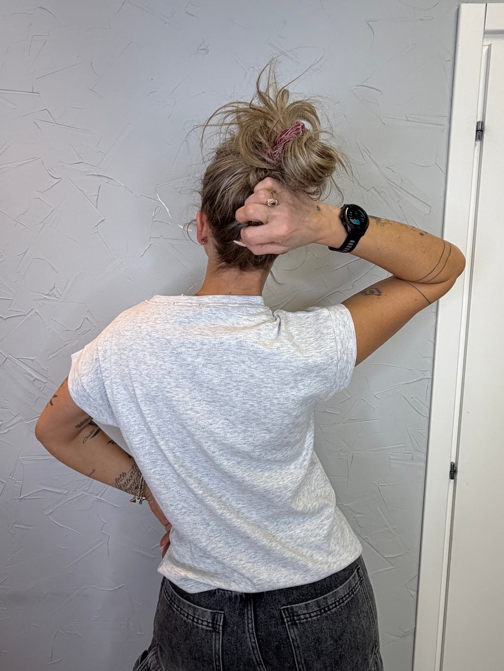 T-shirt Teresa scollo a V