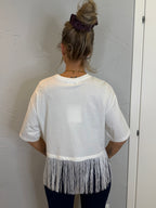 T-shirt frange
