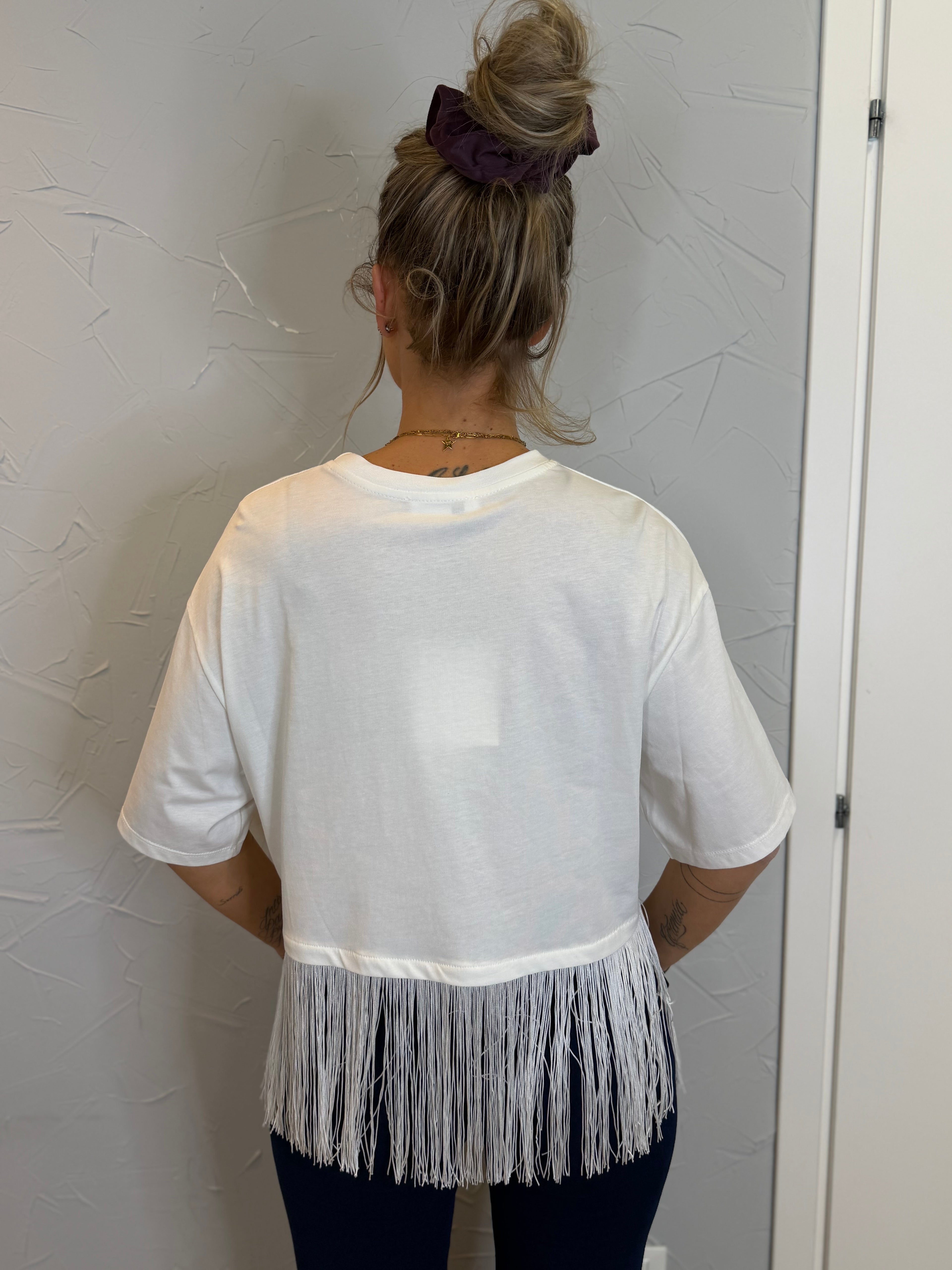 T-shirt frange