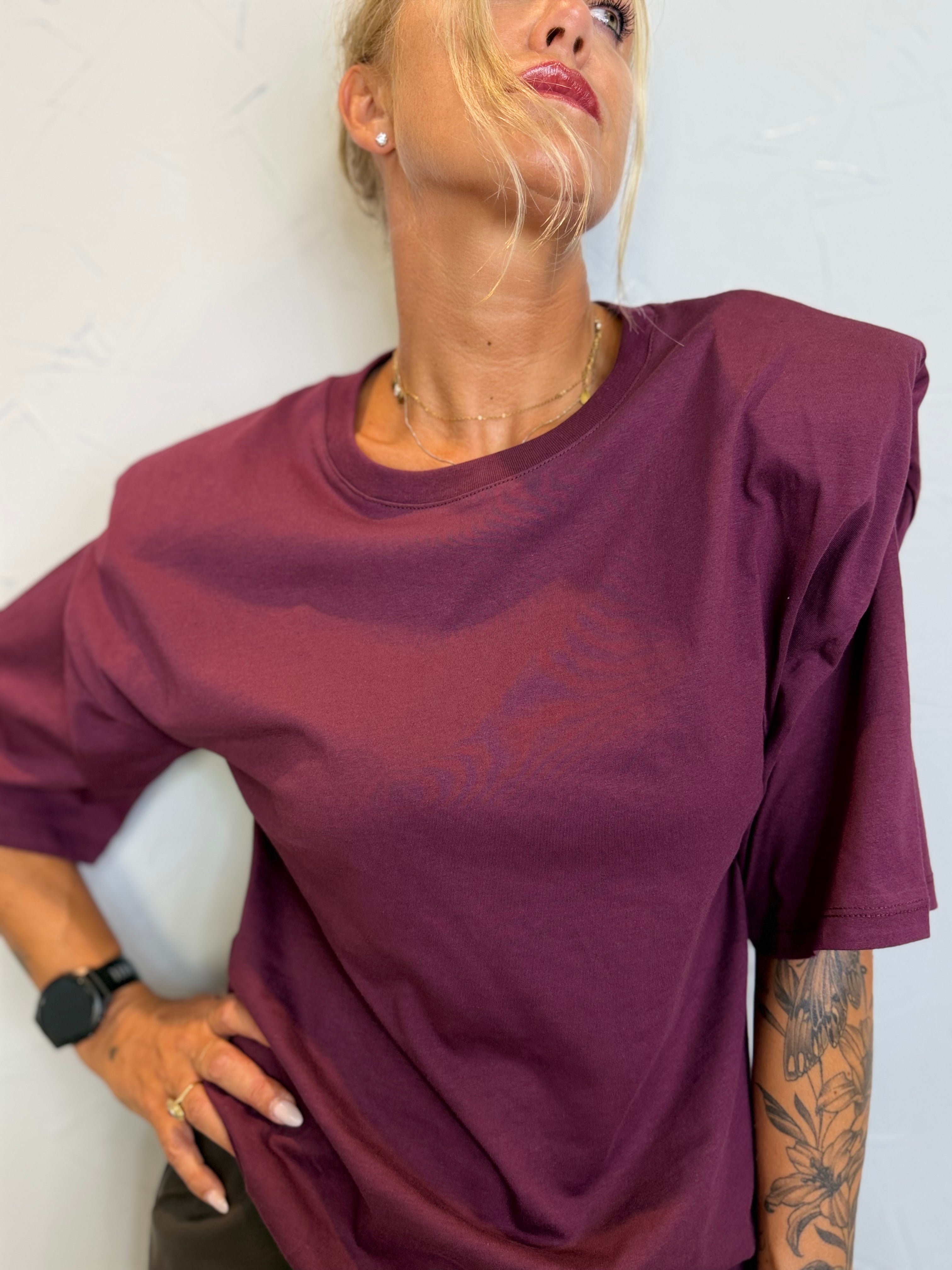 T-shirt spallina
