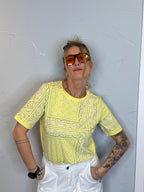 T-shirt bandana cotone