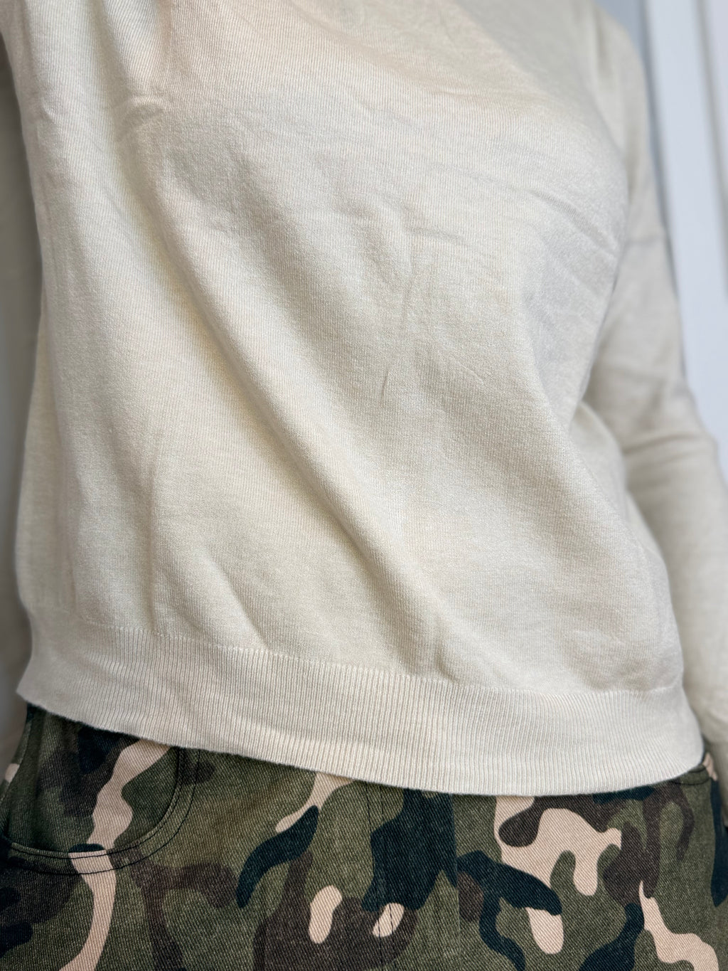 Maglia basic giro collo