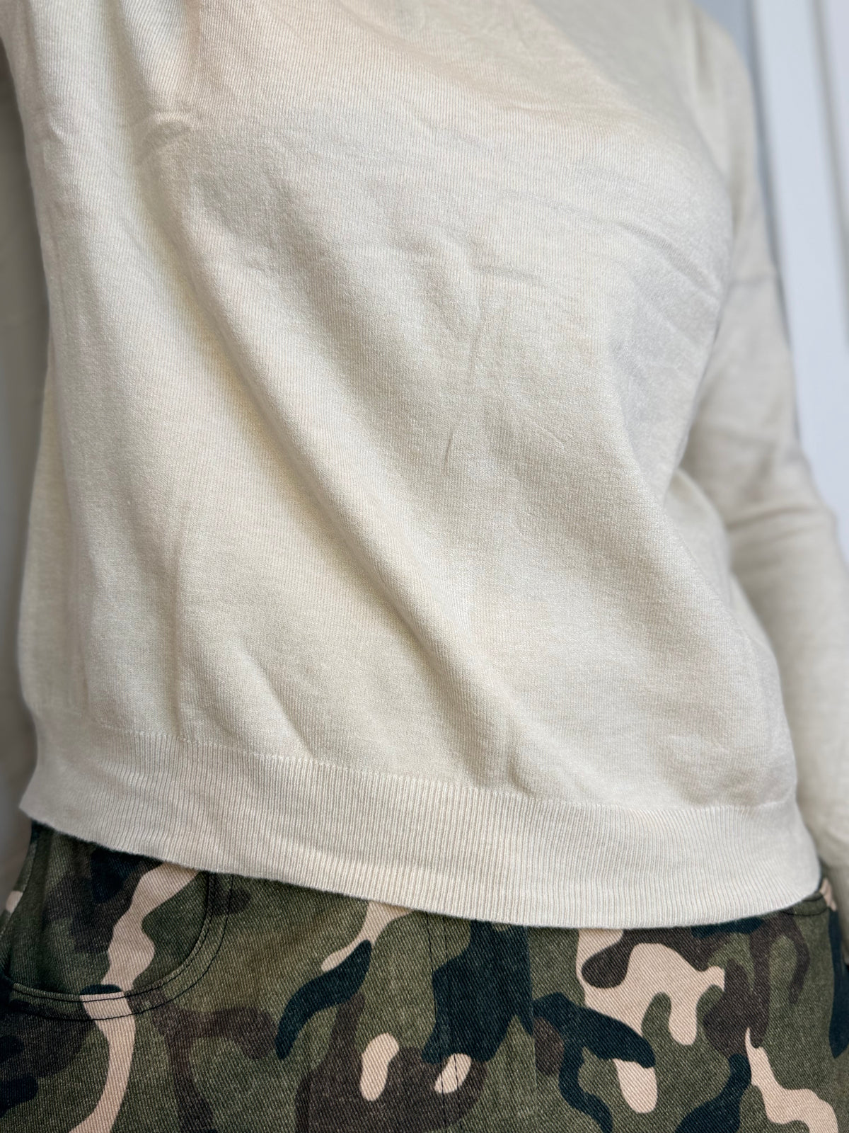 Maglia basic giro collo