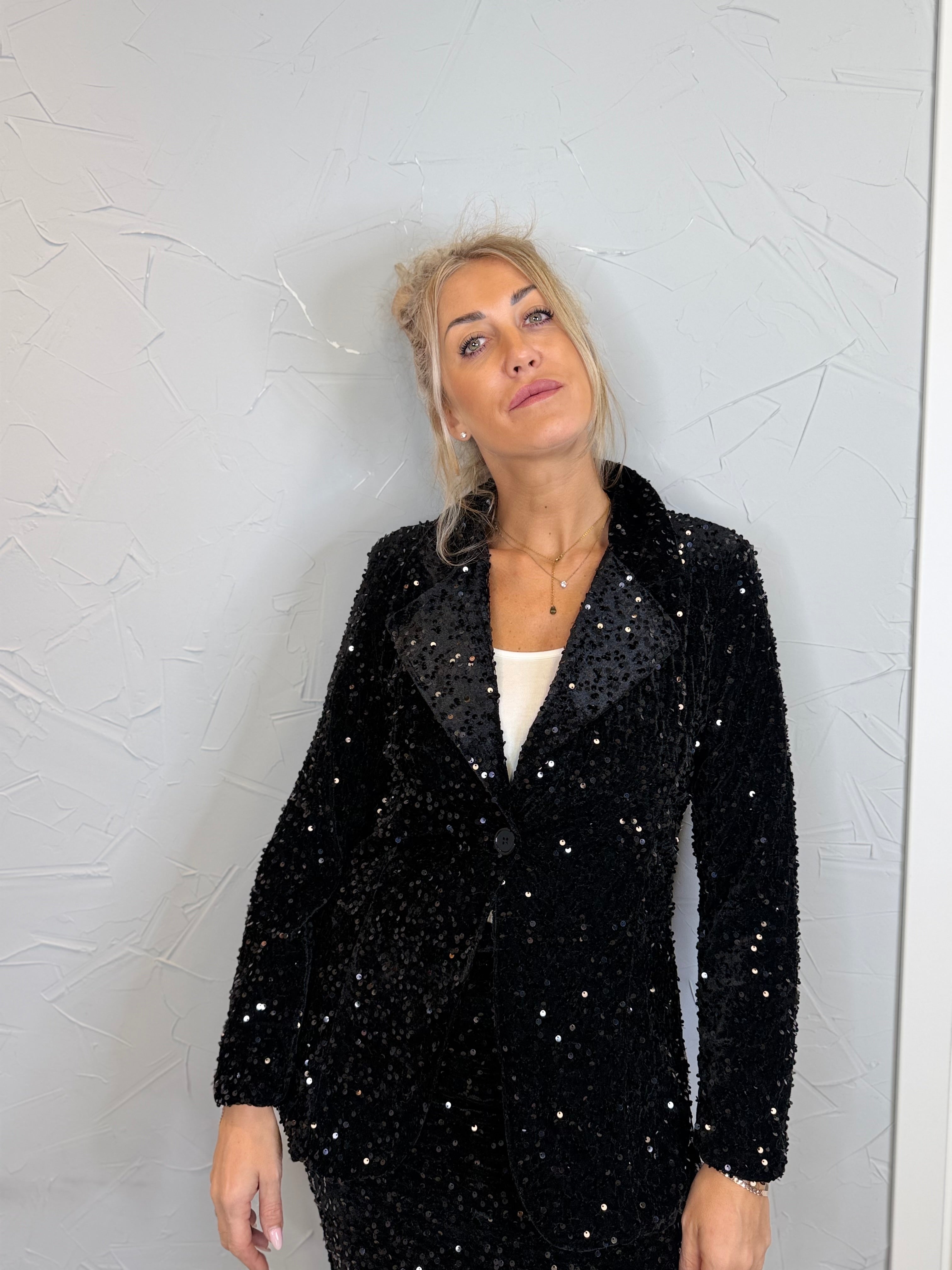 Giacca paillettes