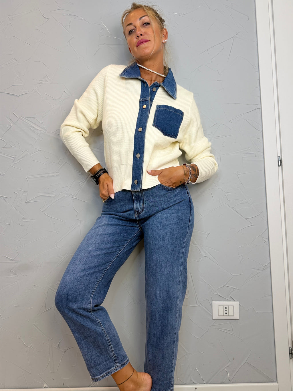 Maglia jeans