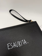 Pochette scritta