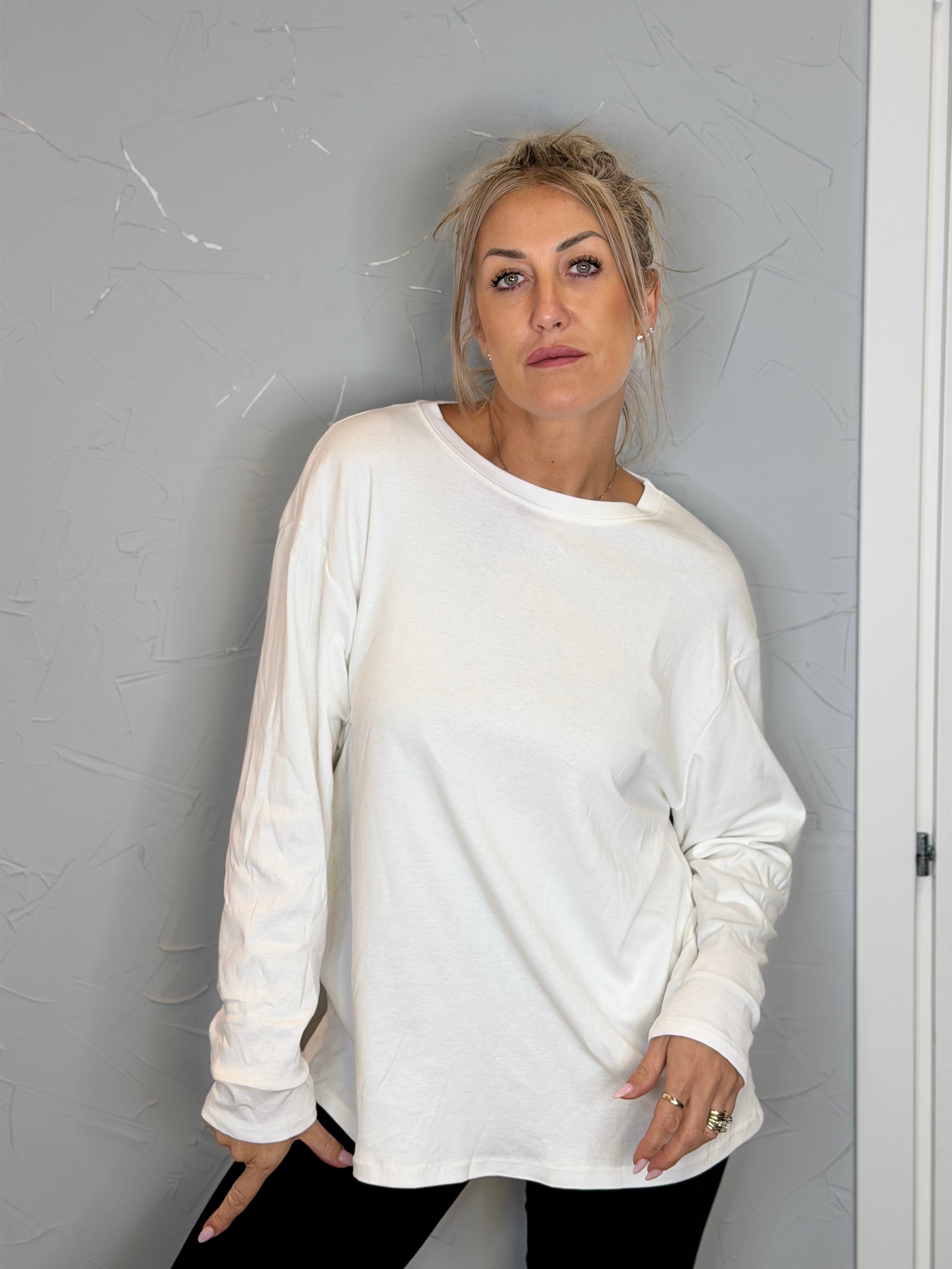 T-shirt Teresa manica lunga