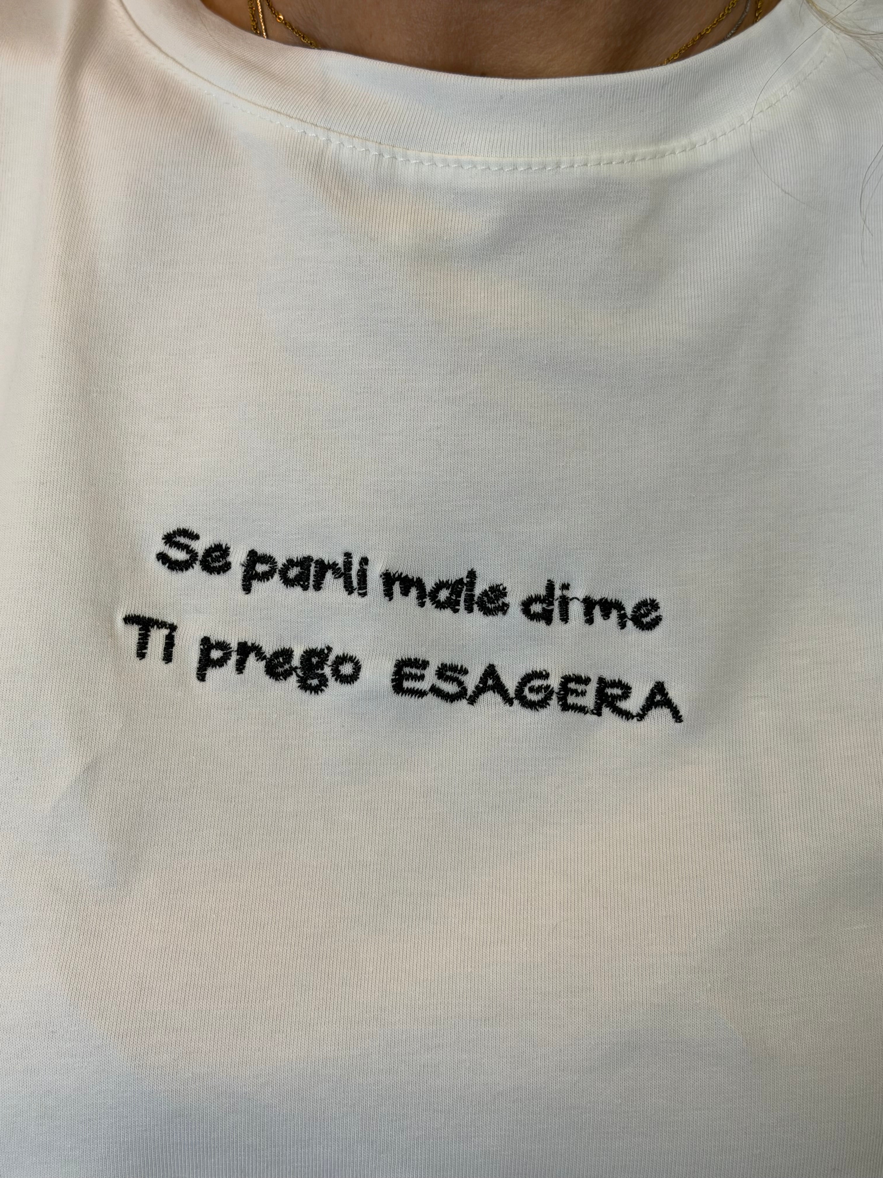 T-shirt ironia