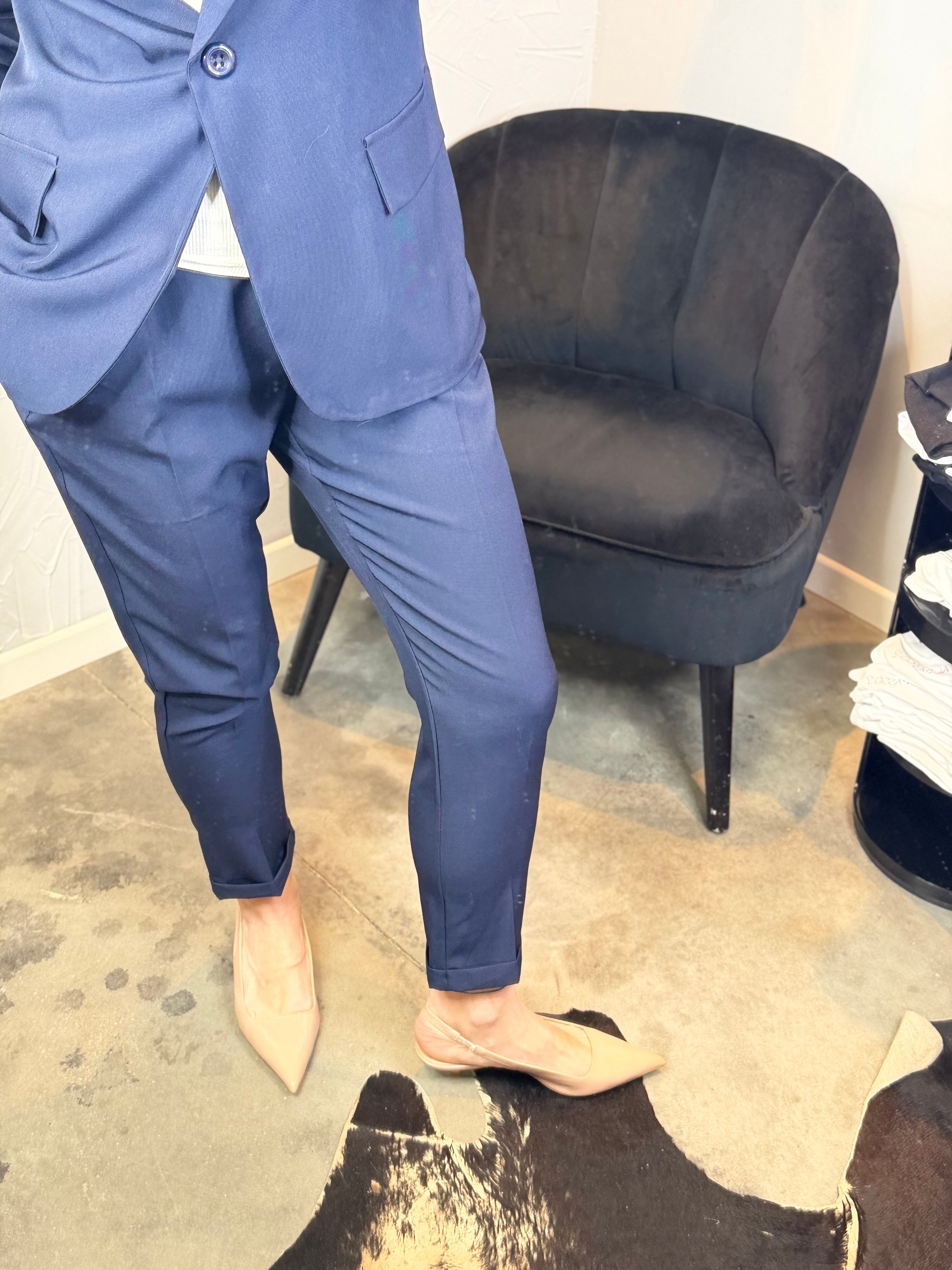 Pantalone contrasto