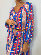 Vestito pavone