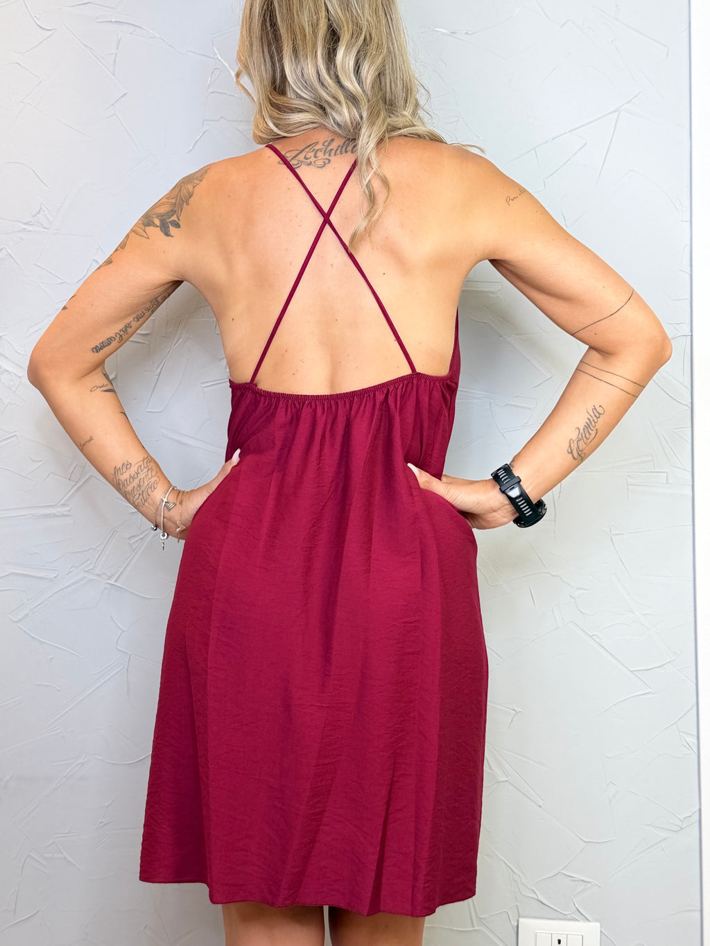 Vestito borchia