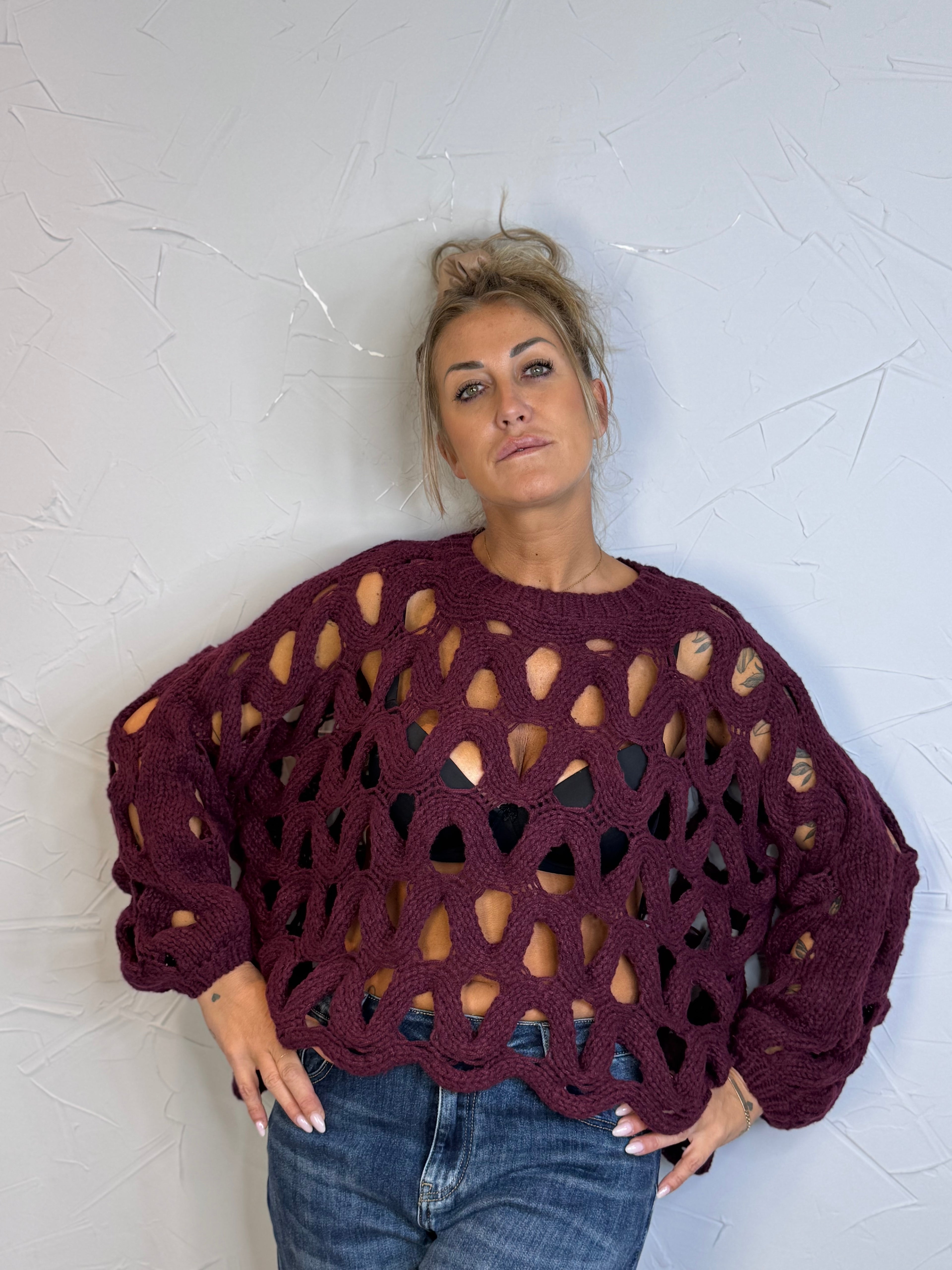 Maglione  Stracciatella