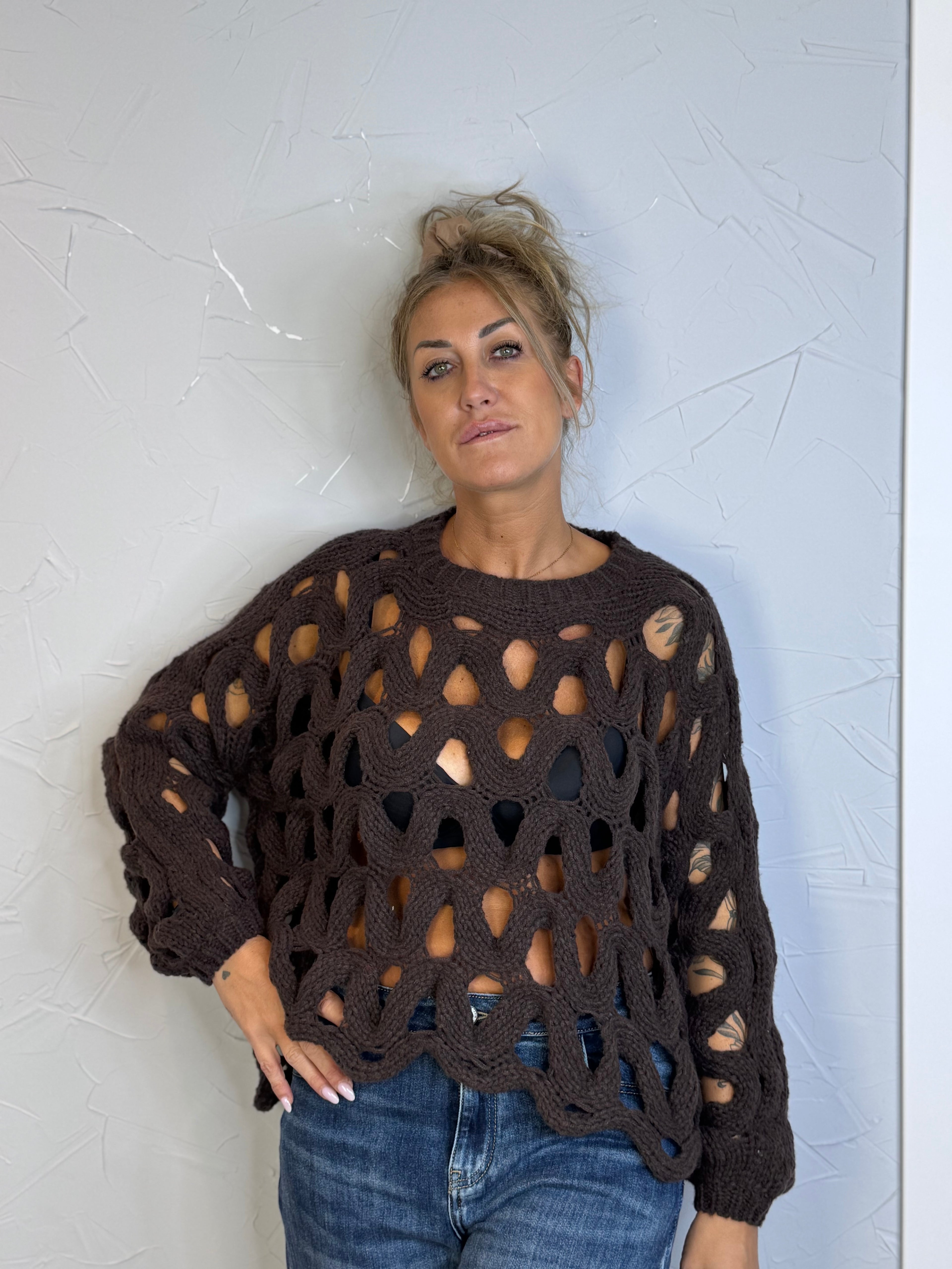 Maglione  Stracciatella