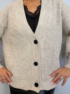Cardigan basic lumina