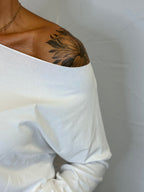 T-shirt taglio laser manica lunga