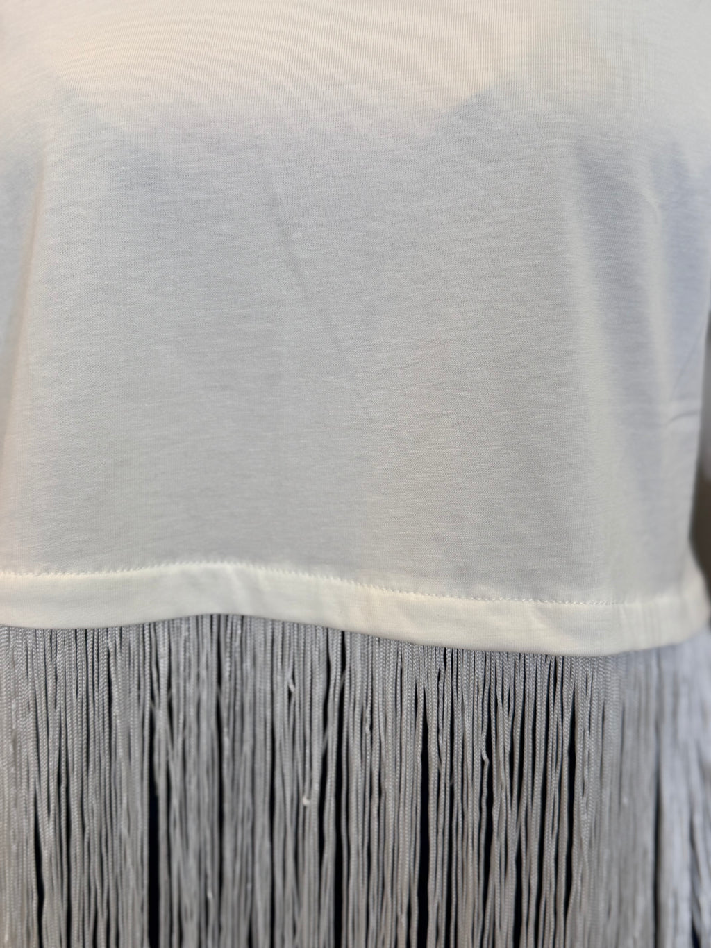 T-shirt frange