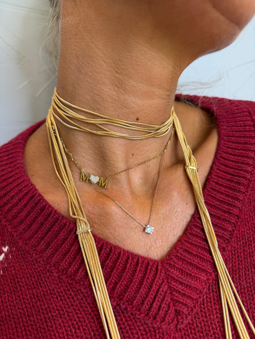 Collana sciarpa
