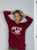 Felpa New York