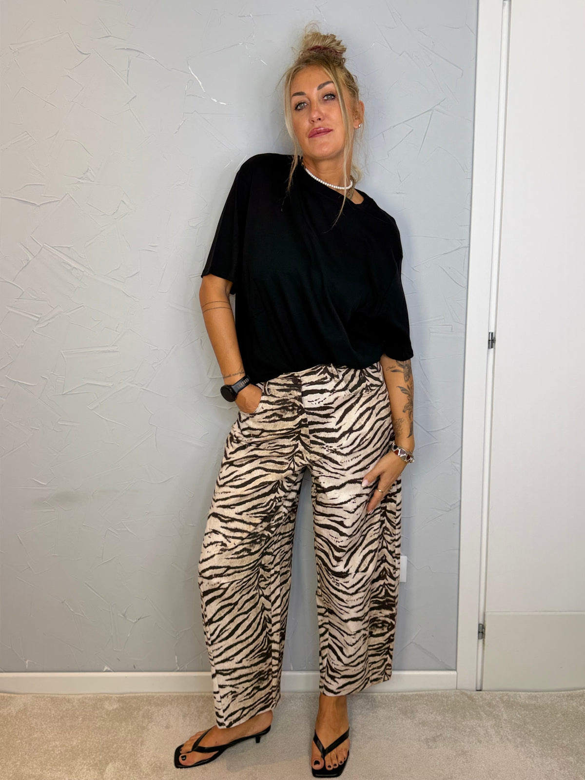 Pantalone zebra
