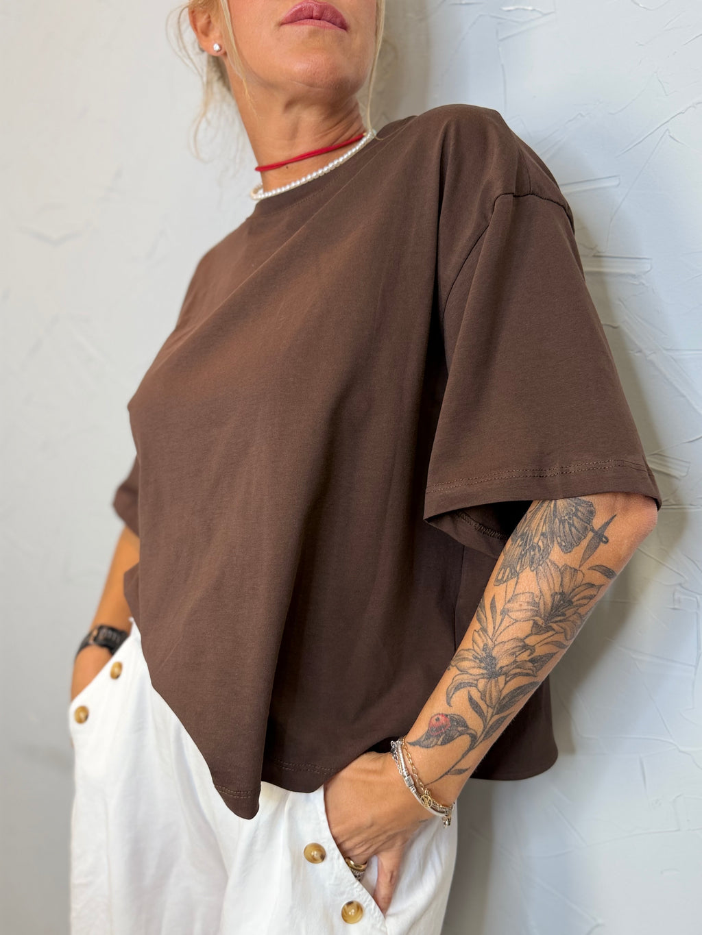 T-shirt fiocco