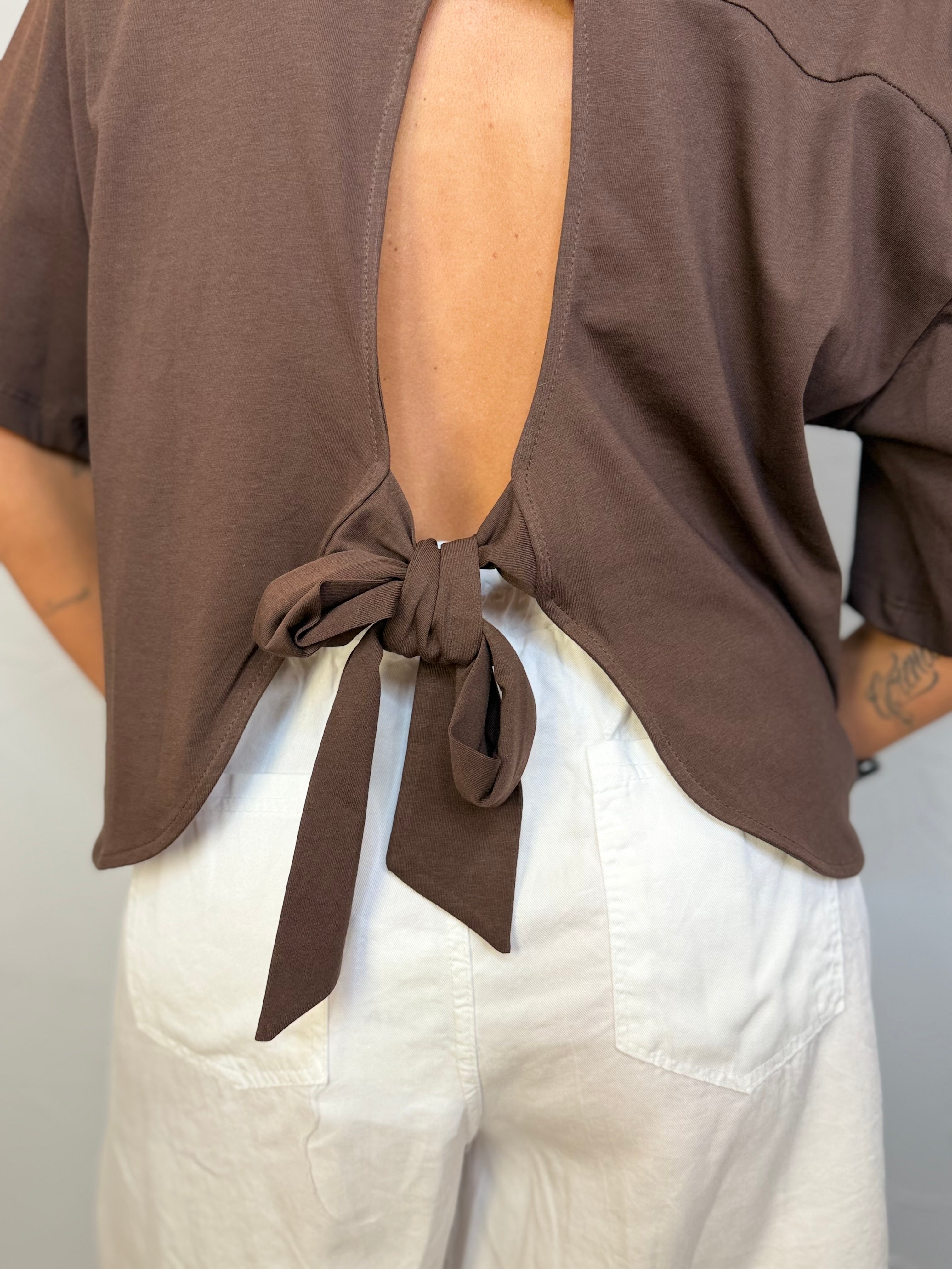T-shirt fiocco