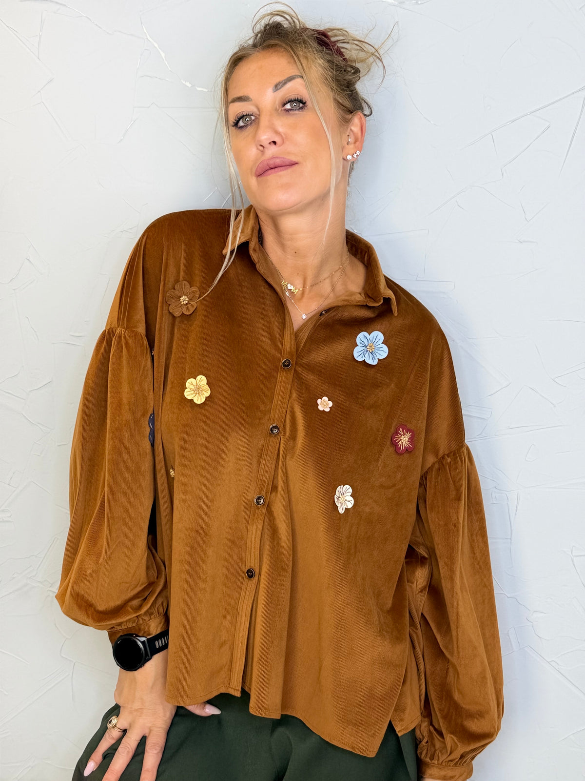 Camicia velvet
