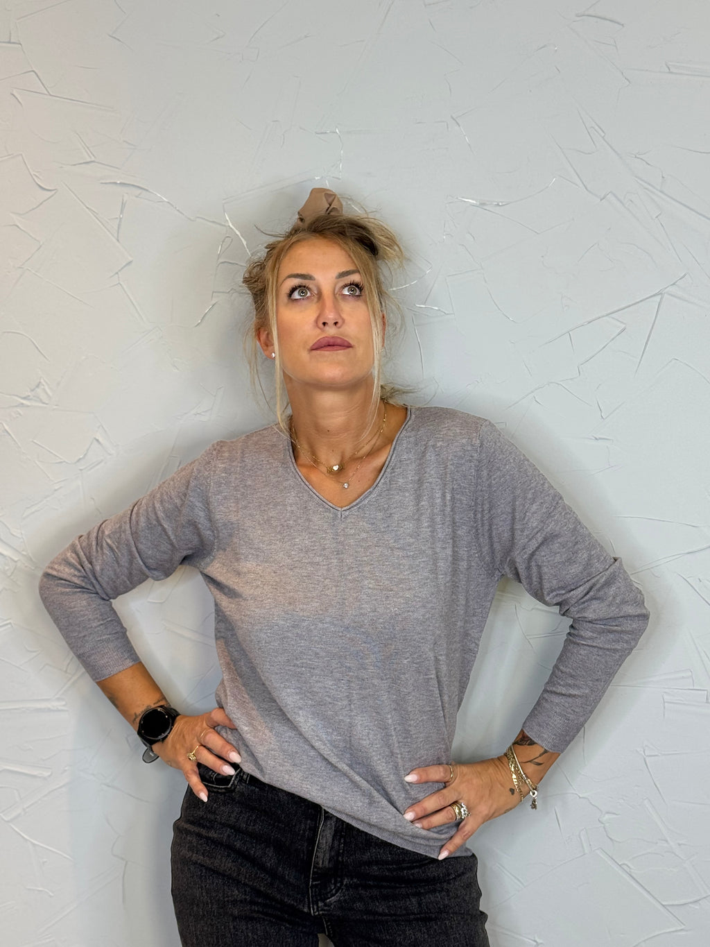 Maglia Basic Scollo a V