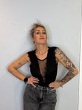 Body pizzo canotta