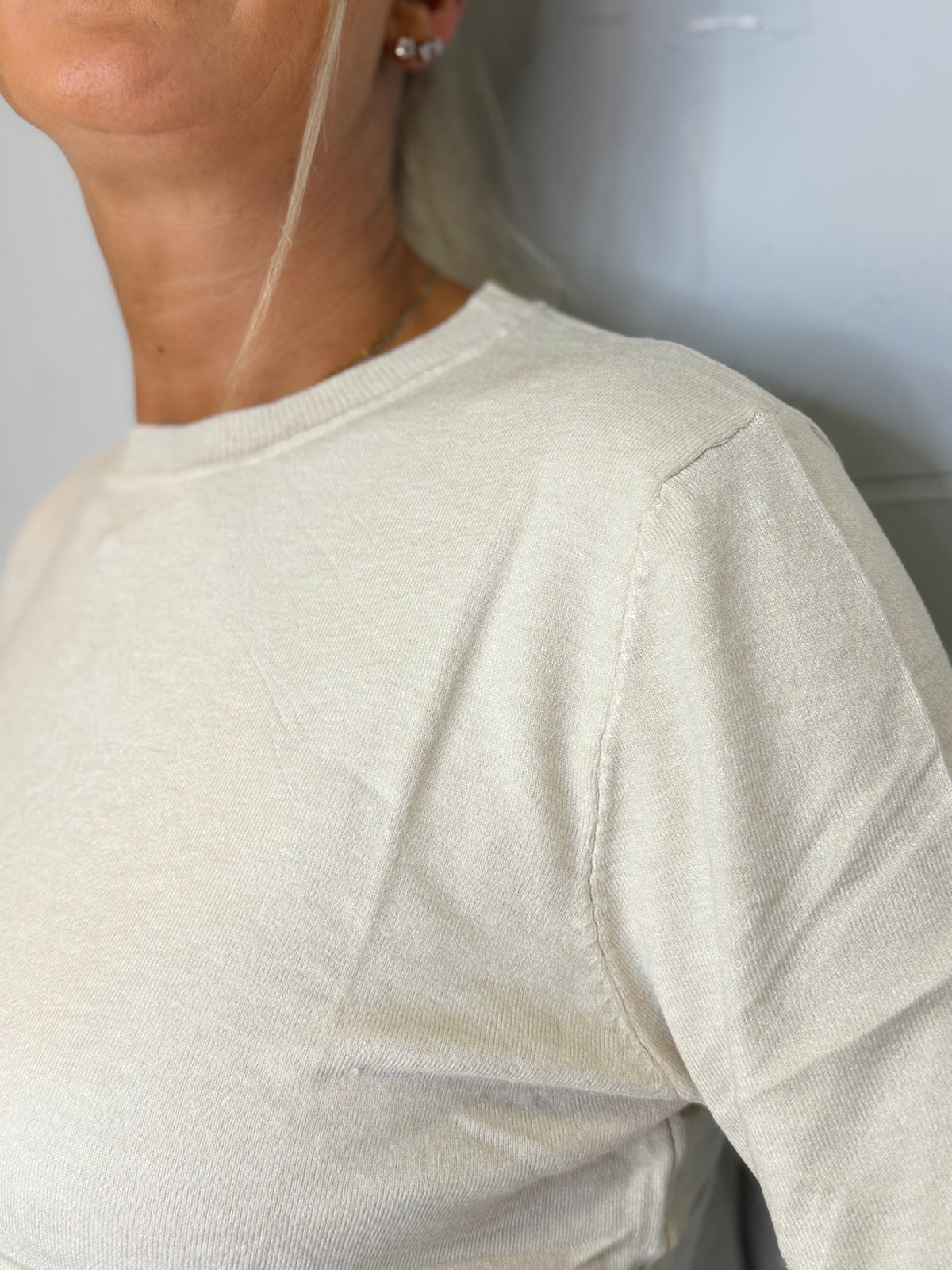 Maglia basic giro collo