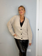 Cardigan basic lumina