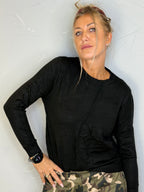 Maglia basic giro collo