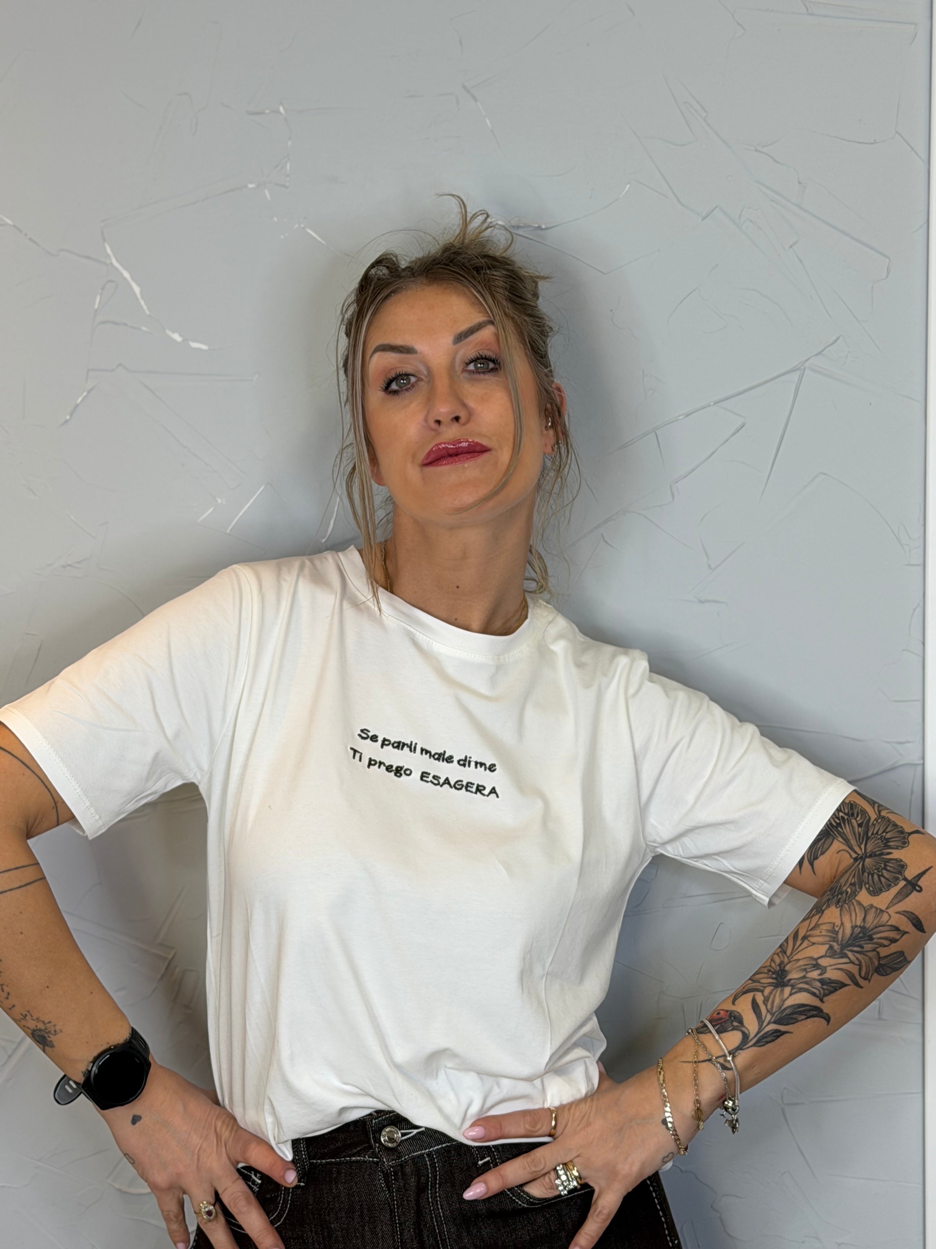 T-shirt ironia
