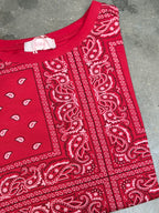 T-shirt bandana cotone