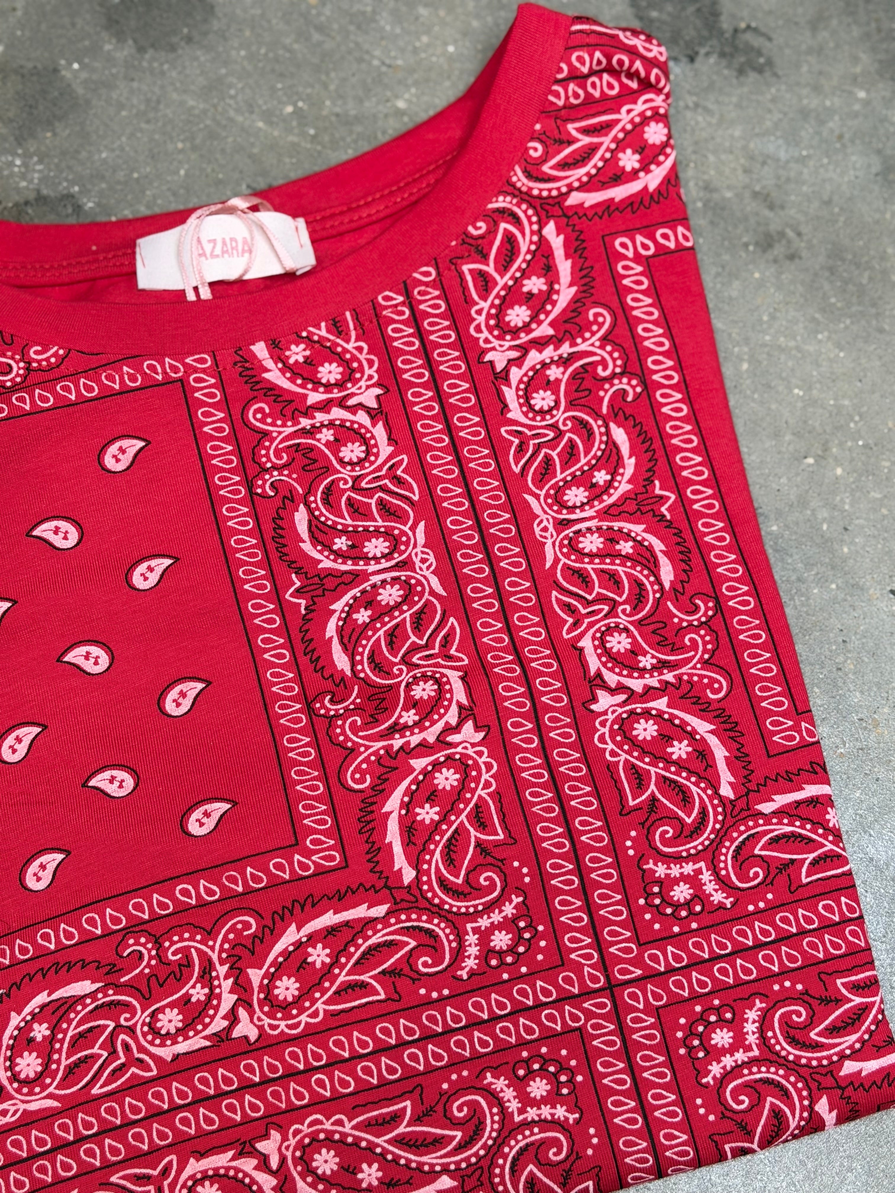 T-shirt bandana cotone
