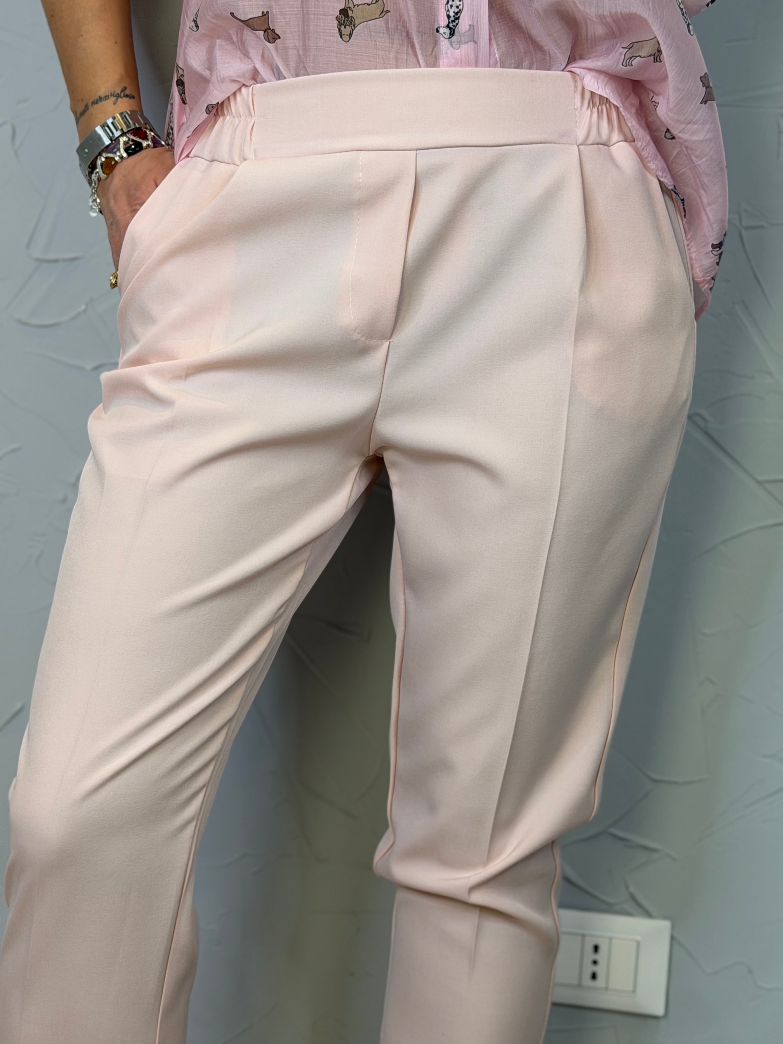 Pantalone contrasto