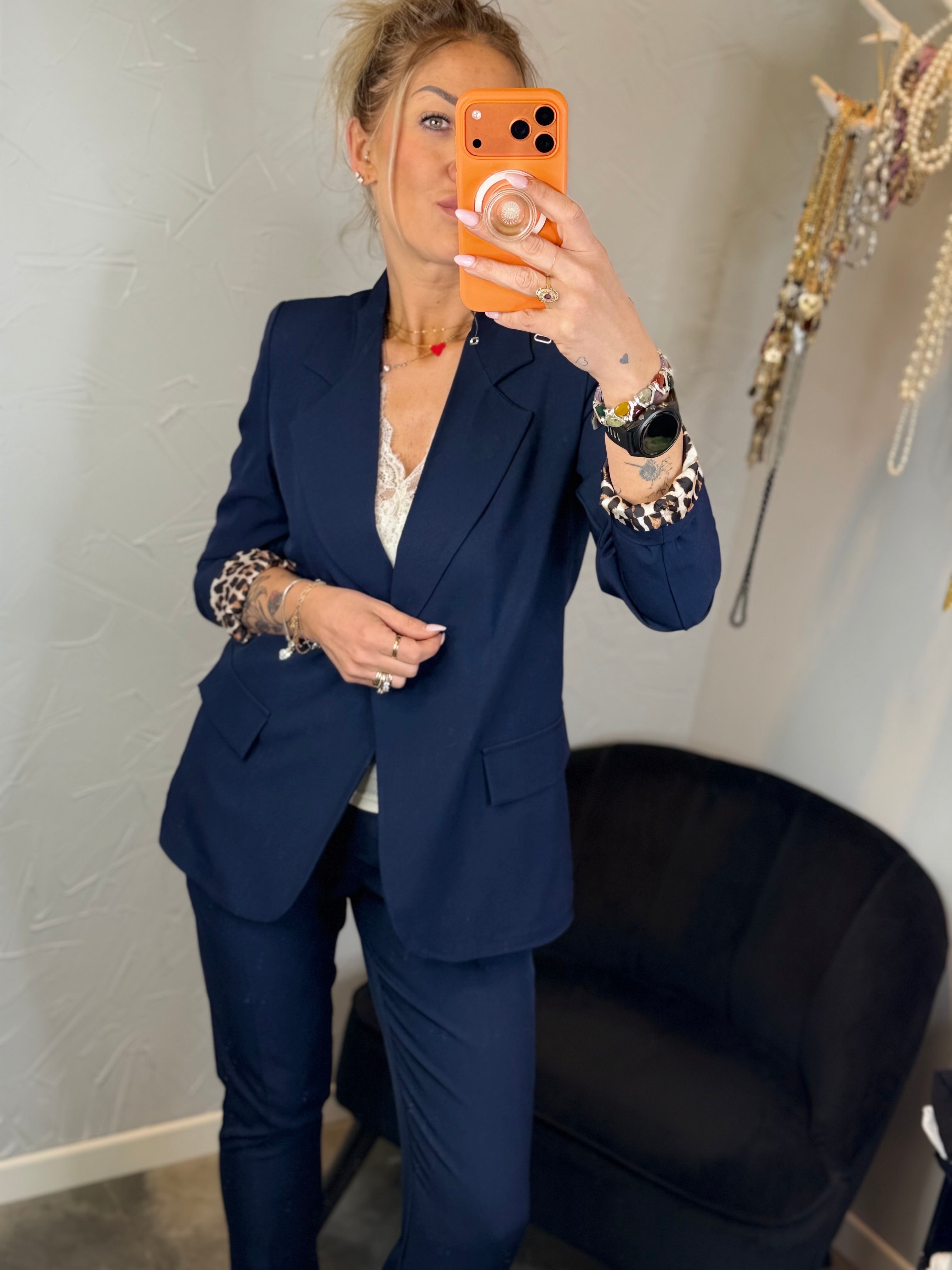 Pantalone contrasto