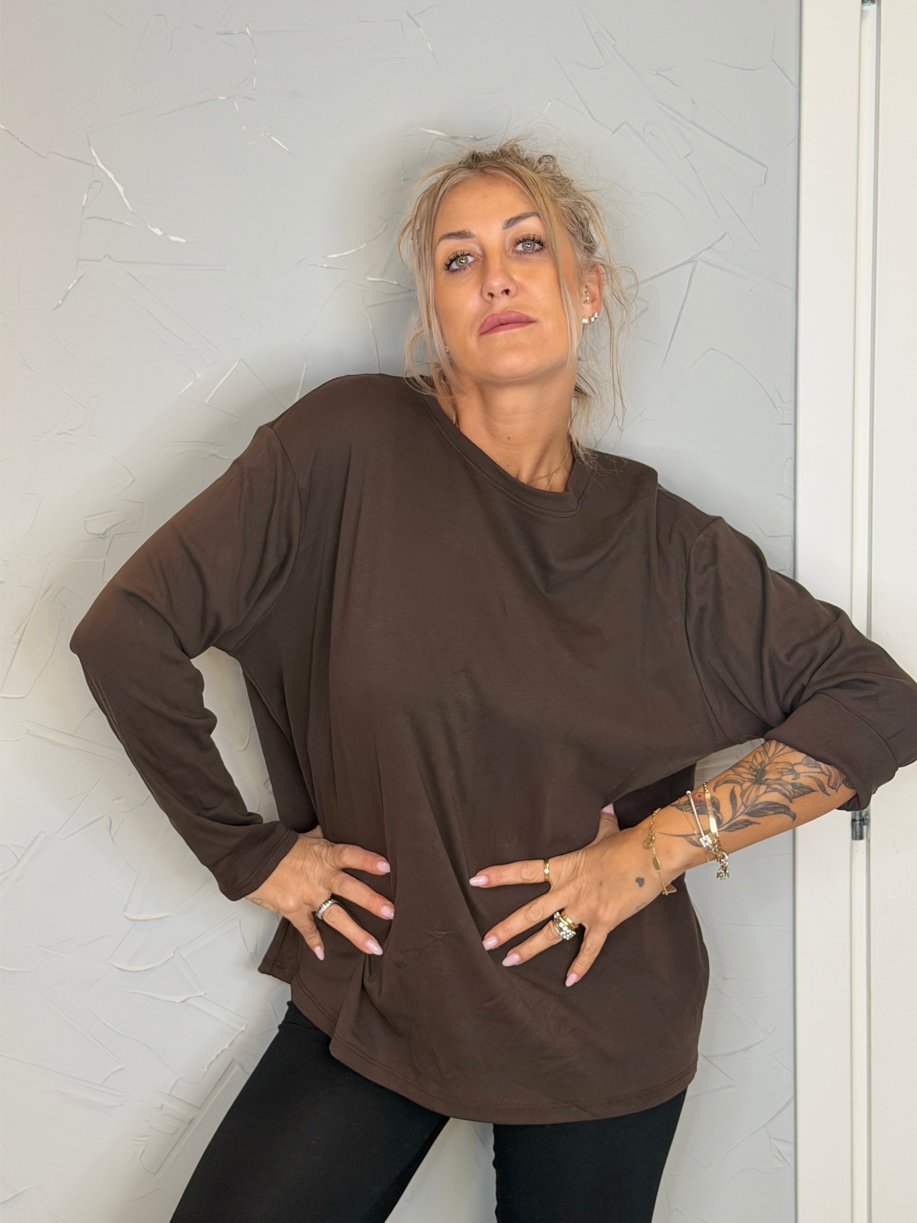 T-shirt Teresa manica lunga